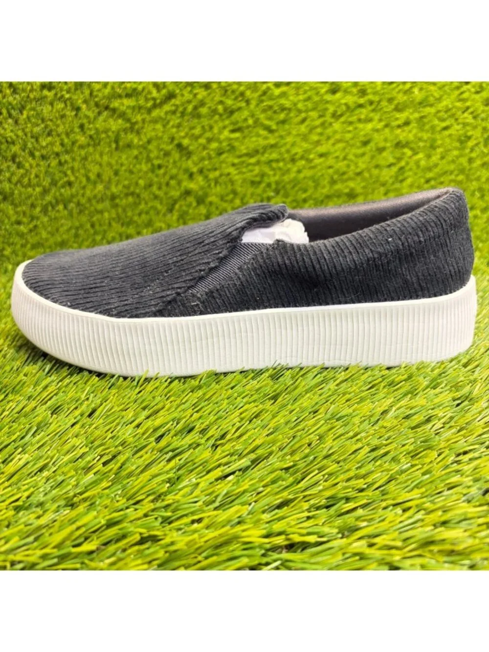 Allbirds Lounger Lift Womens Size 7.5 Black White Casual Slip On Shoes Sneakers
